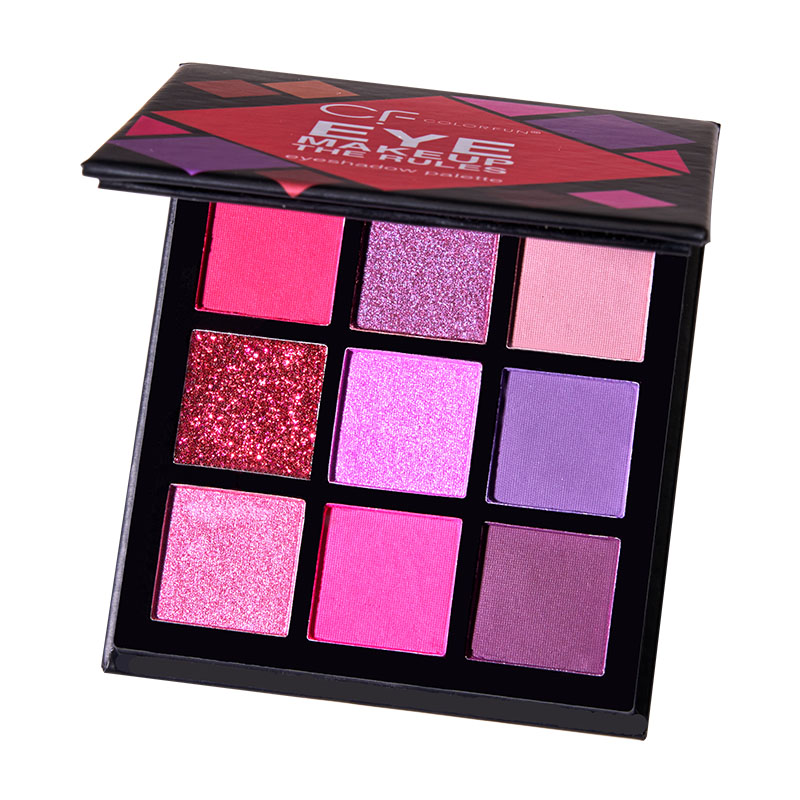 Colorfun Eye Makeup the Rules Eyeshadow Palette ZA Cosmetics
