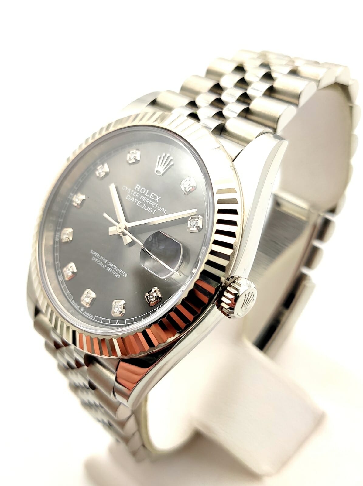 Rolex Datejust 41 126334 Blue Roman Dial 41mm Jubilee Stainless Steel Bracelet
