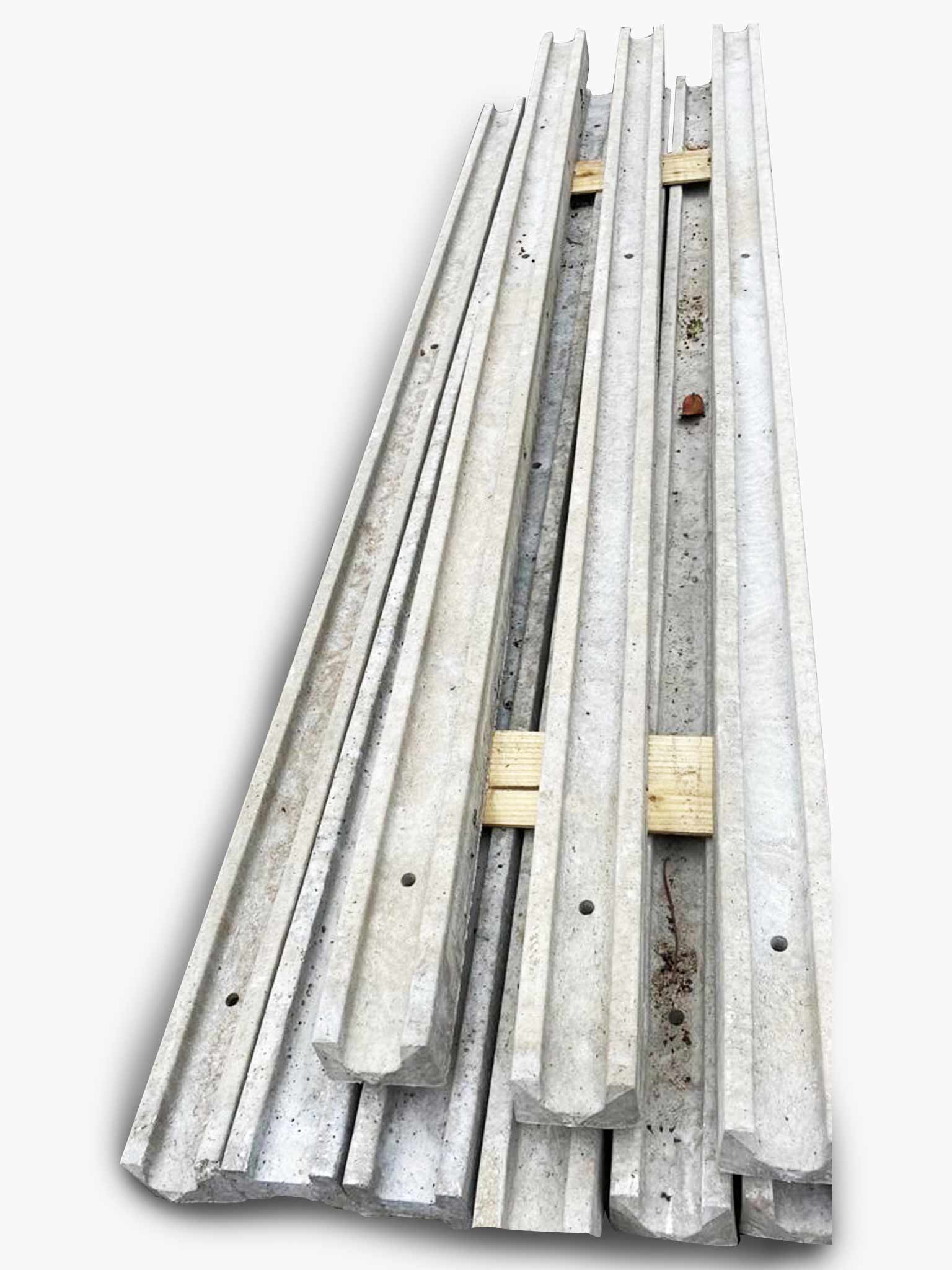 Concrete Post 8ft Zaffron Fencing