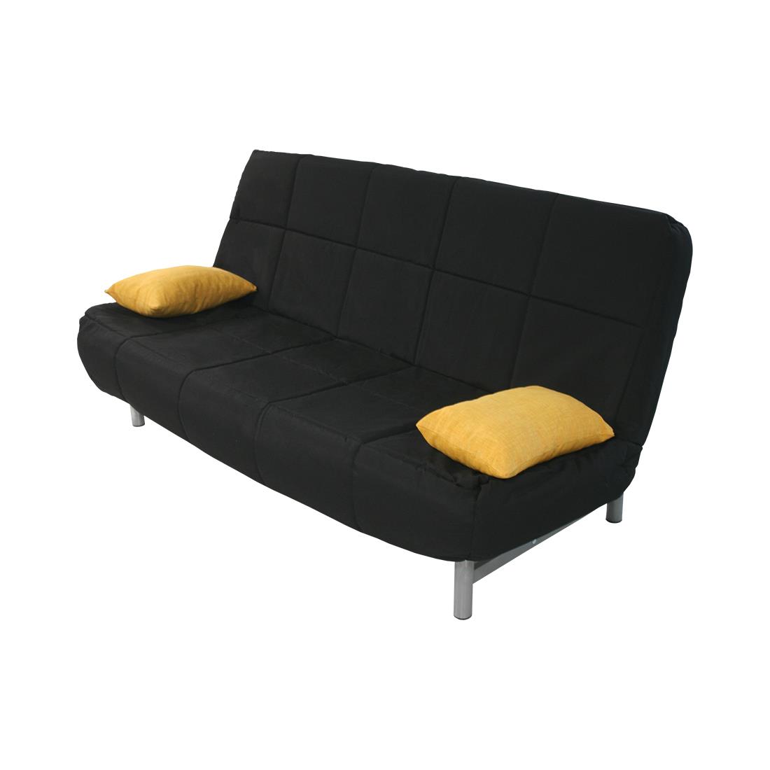KAYAC SOFA CAMA NEGRO COJ. DECO Zafiro Descanso Colchones en