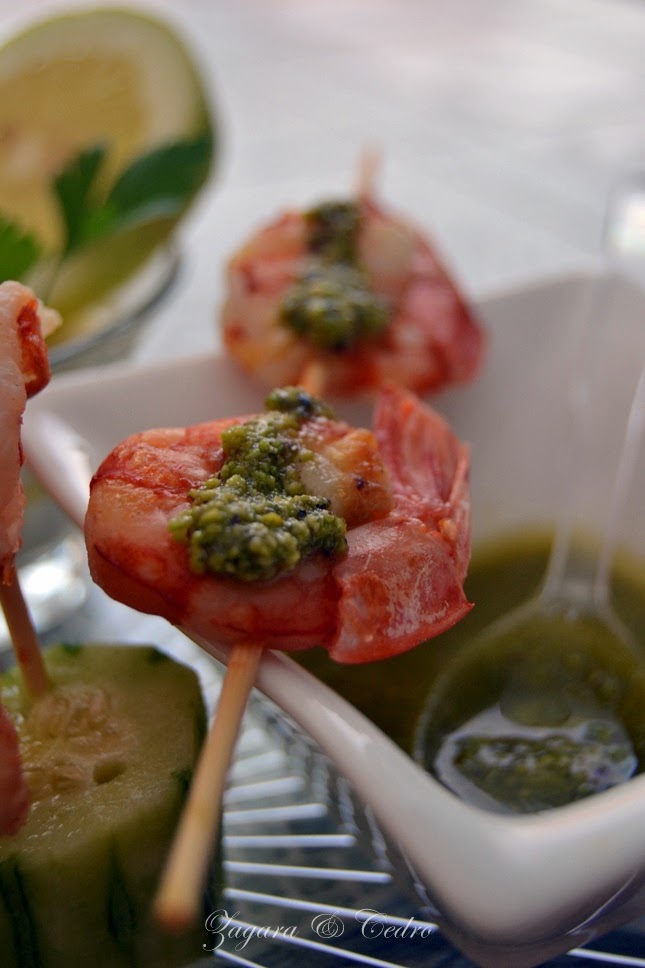 Antipasto leggero di mare Zagara e Cedro