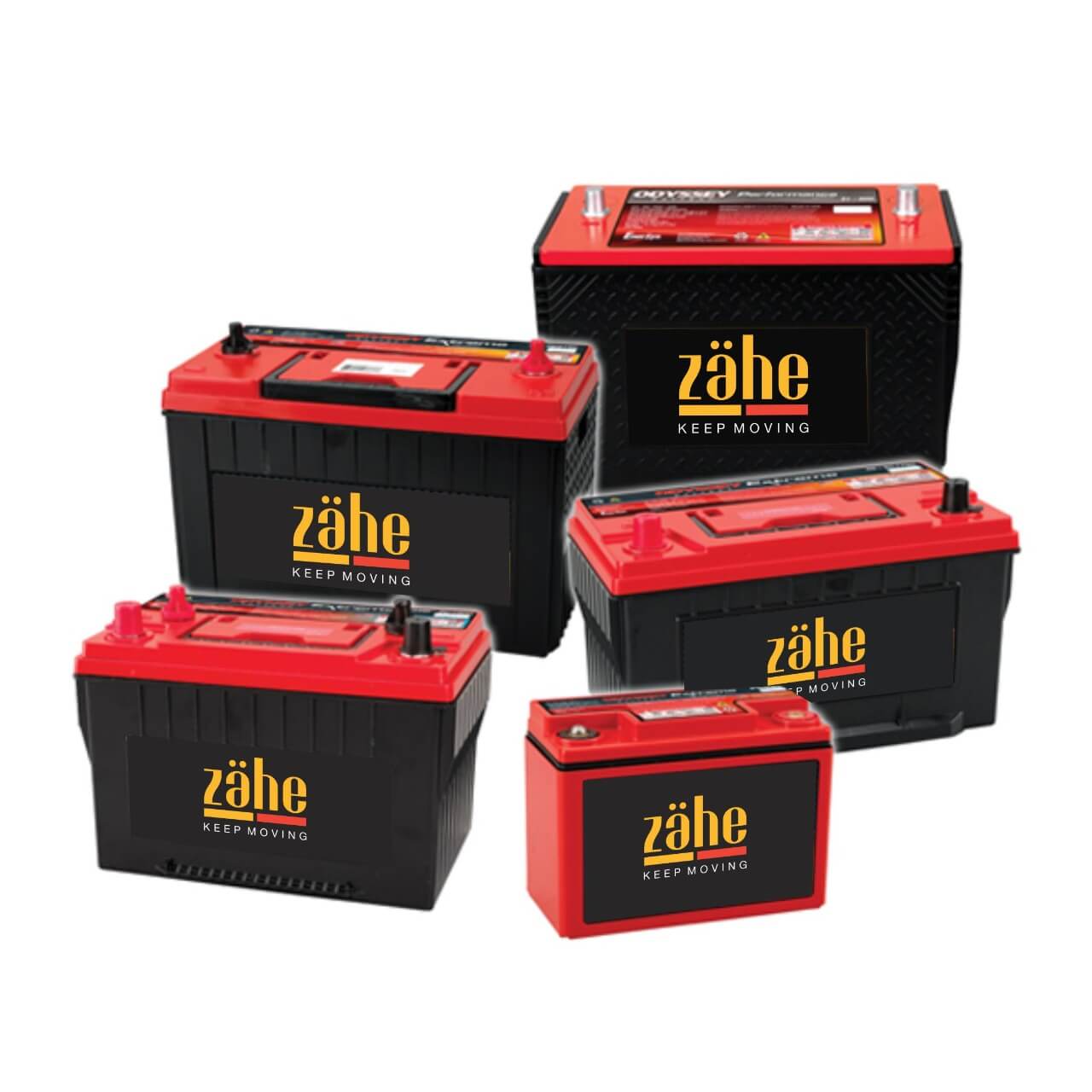 Motorcycle Gel Battery Zahe Global (Keep Moving)