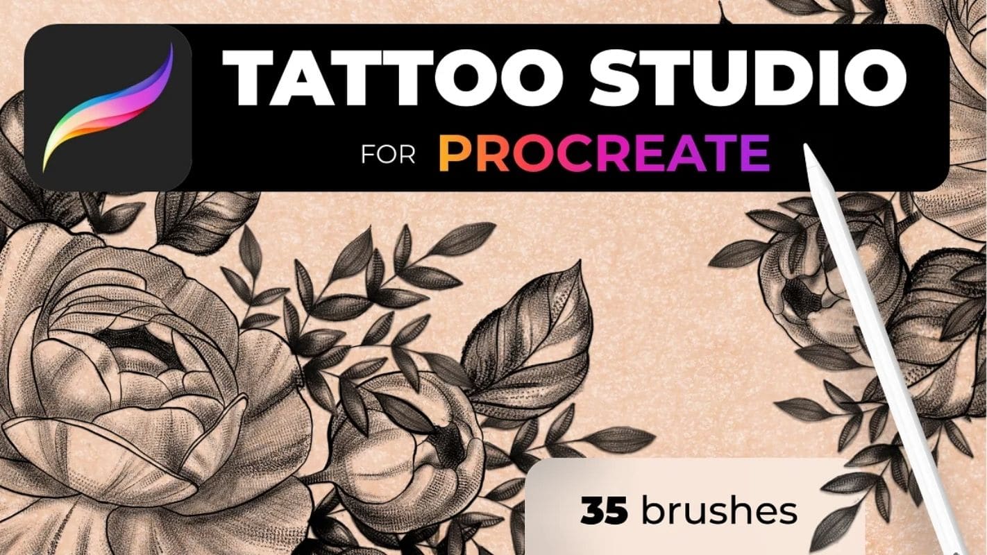 Top more than 91 free tattoo brushes procreate latest in.eteachers