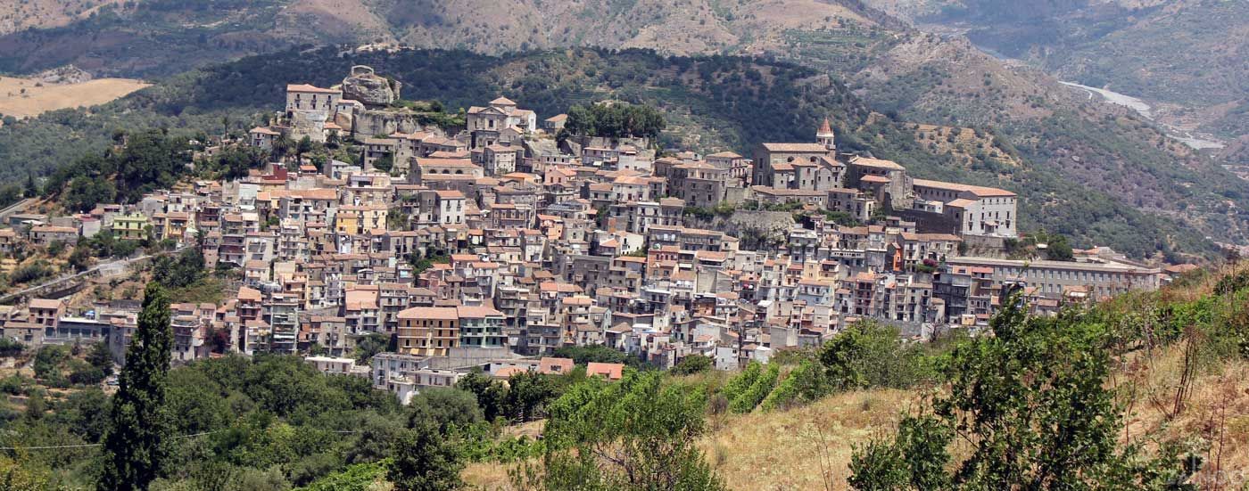 Castiglione di Sicilia mountain town at the base of Mount Etna
