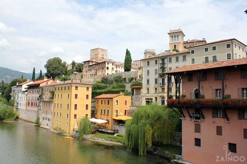 Bassano del Grappa home of the Grappa brandy