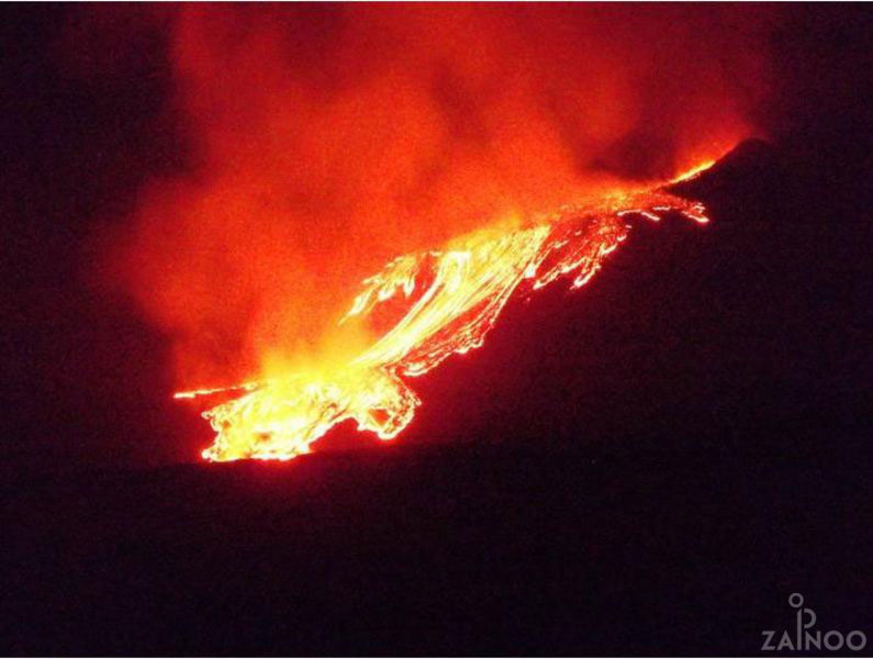 Mount Etna biggest volcano in Europe