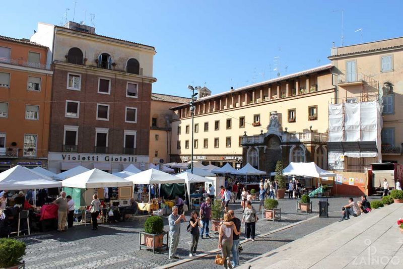 Frascati wine city in the Castelli Romani