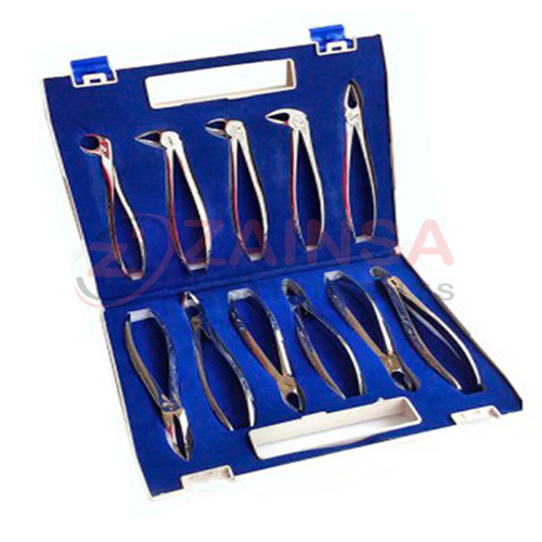 Dental Extraction Forceps Kit Dental Kits Zainsa Instr
