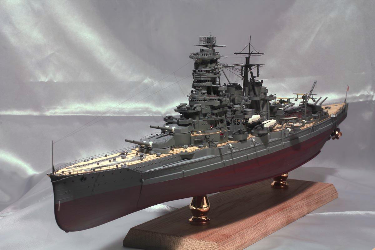 フジミ1/350戦艦金剛作例｜フジミ1/350大日本帝国海軍 戦艦 金剛｜スケールモデル