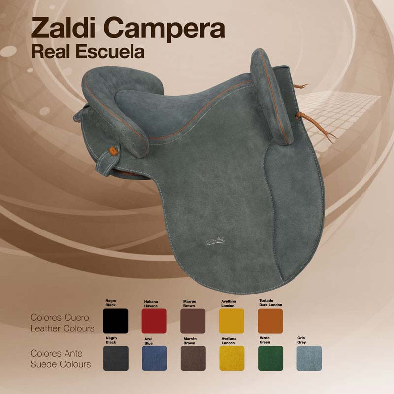 Buy Zaldi Country Saddle Real Escuela in our shop online Zaldi Saddlery