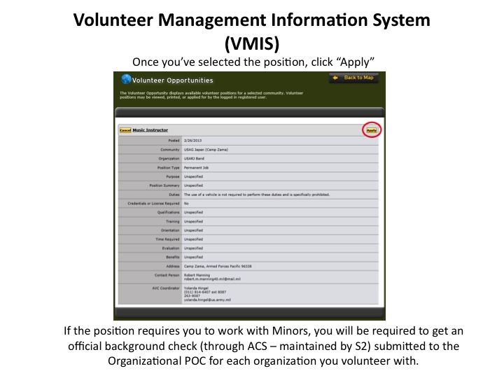 Army Community Service on Camp Zama