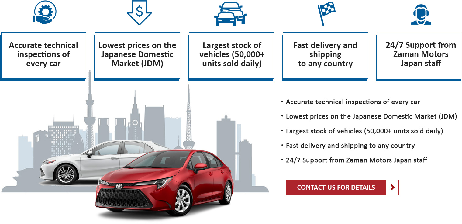 Access Live Japan Car Auctions at Zaman Motors Japan