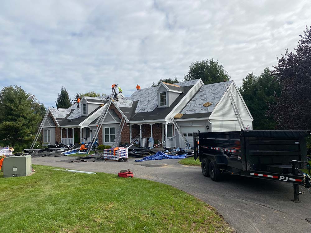 Brimfield Way Condominium Complex CT Roof Replacement and Repair