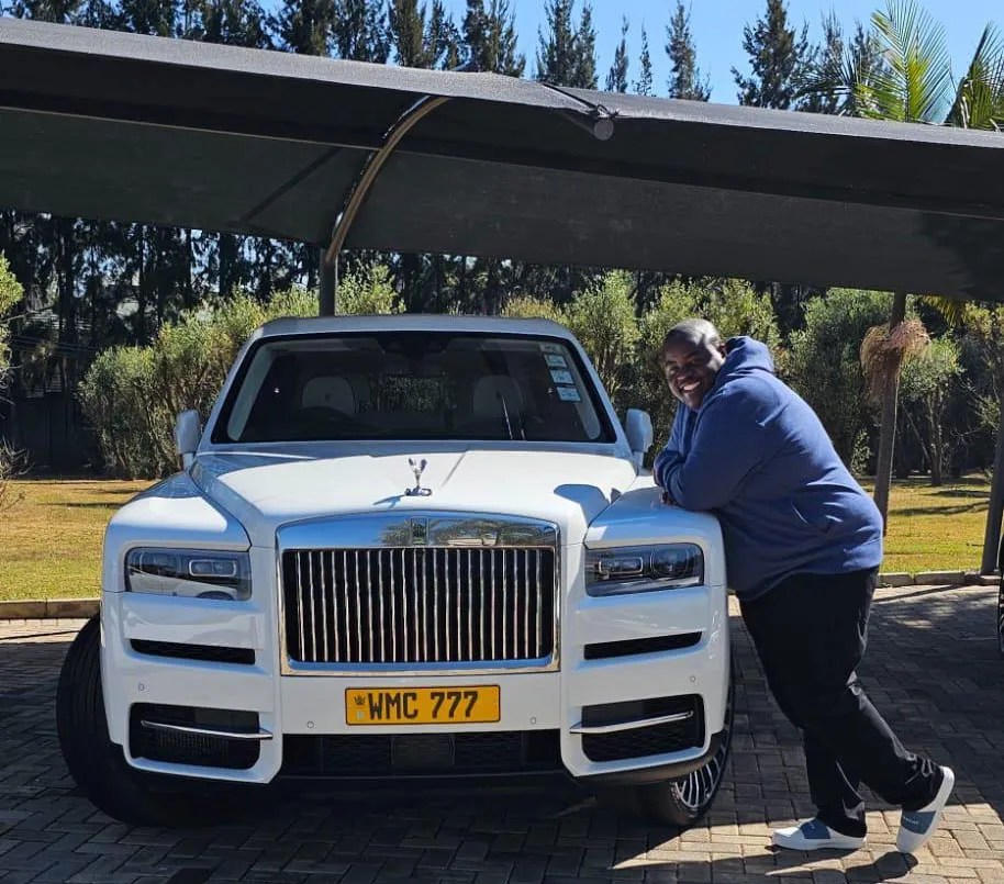 Wicknell Chivayo shows off US3.5 million super cars The Zambian Observer