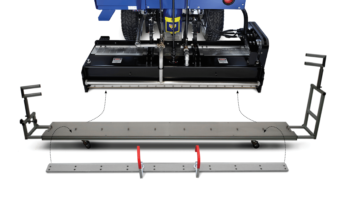 Blade Changing Assistant Zamboni