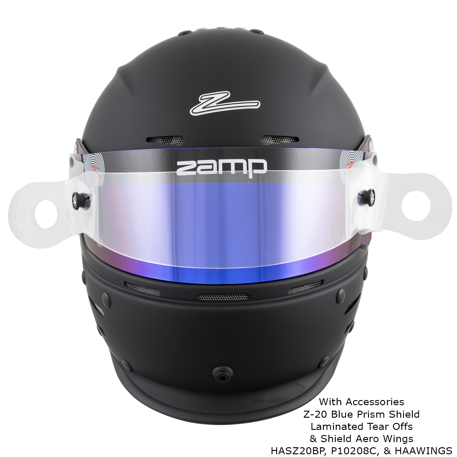 Visor Tear Off for Zamp Racing Helmets Zamp Helmets (Helmet 28)