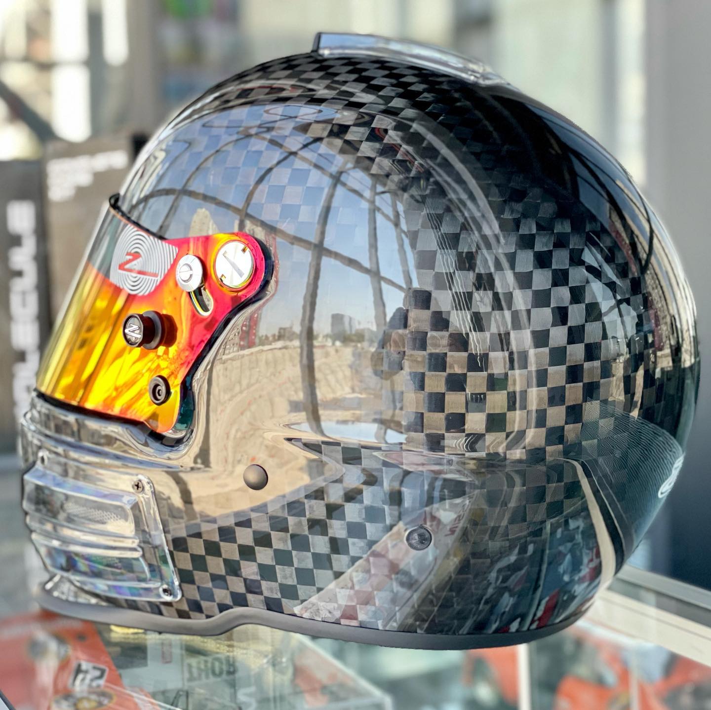 RZ 65D Zamp Helmets Attractive Thick Carbon Weave