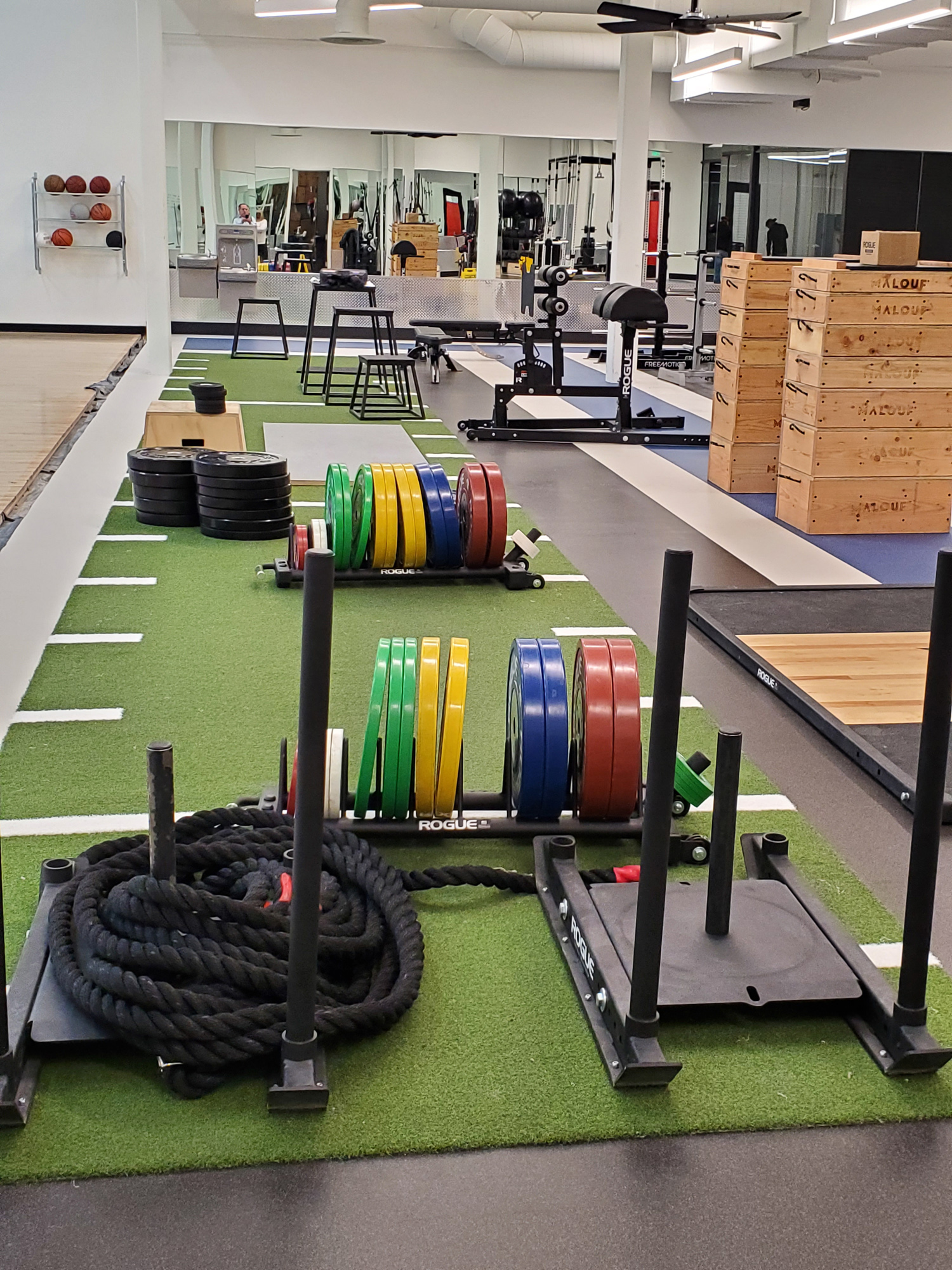 Malouf Mattress Corporate Gym. Logan Utah Zandur