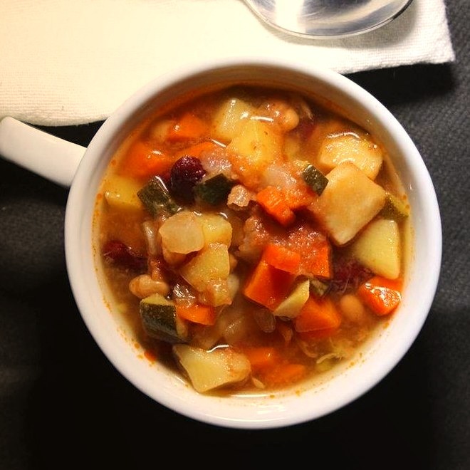 Vegan Italian Garbanzo Bean Soup Soup Zana