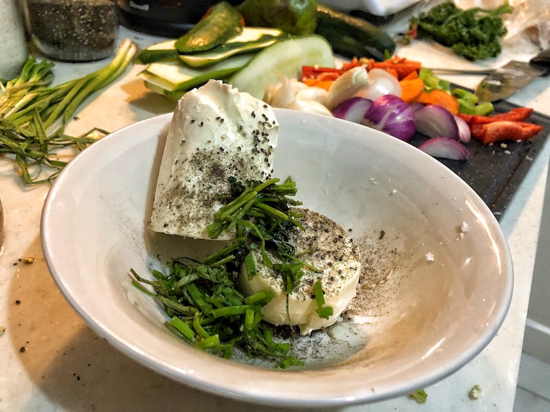 Homemade Healthy Keto Ricotta Cheese Spread Baran