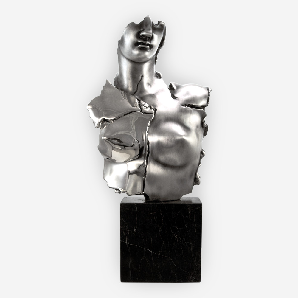 Aphrodite Goddess Silver Sculpture Zanfeld