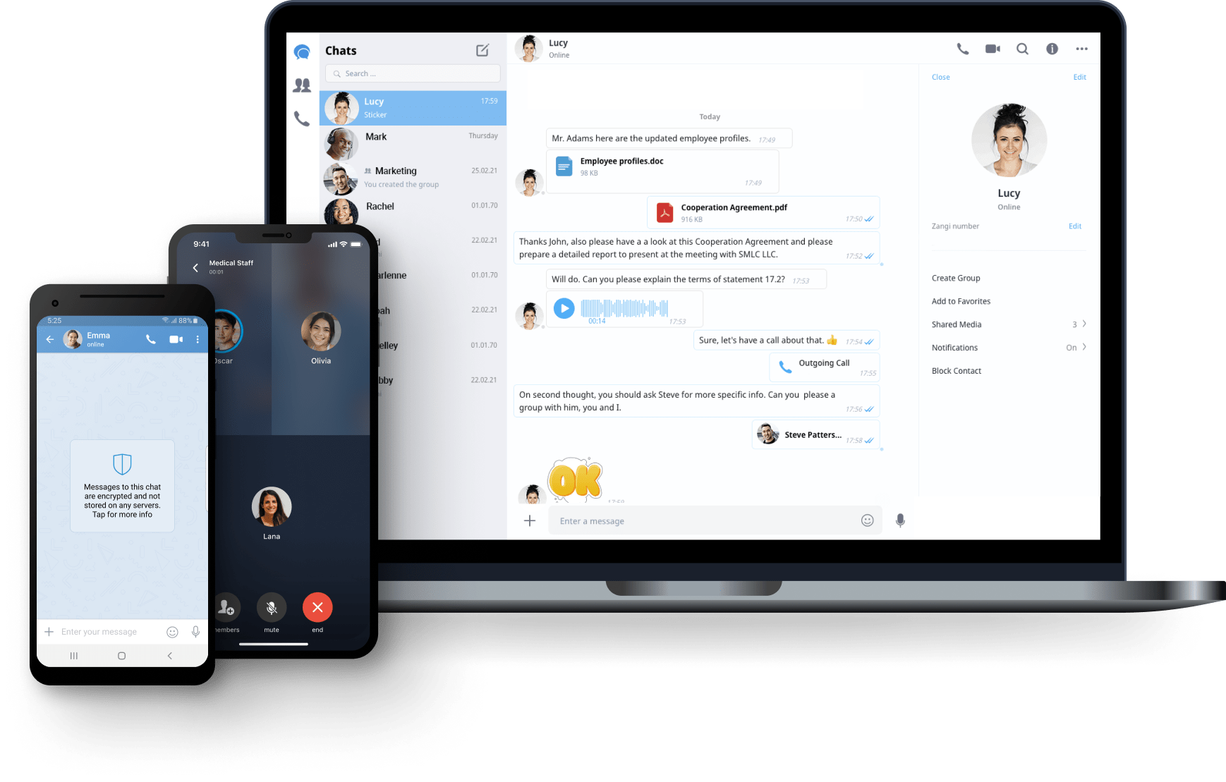 Download Zangi Free Messaging App