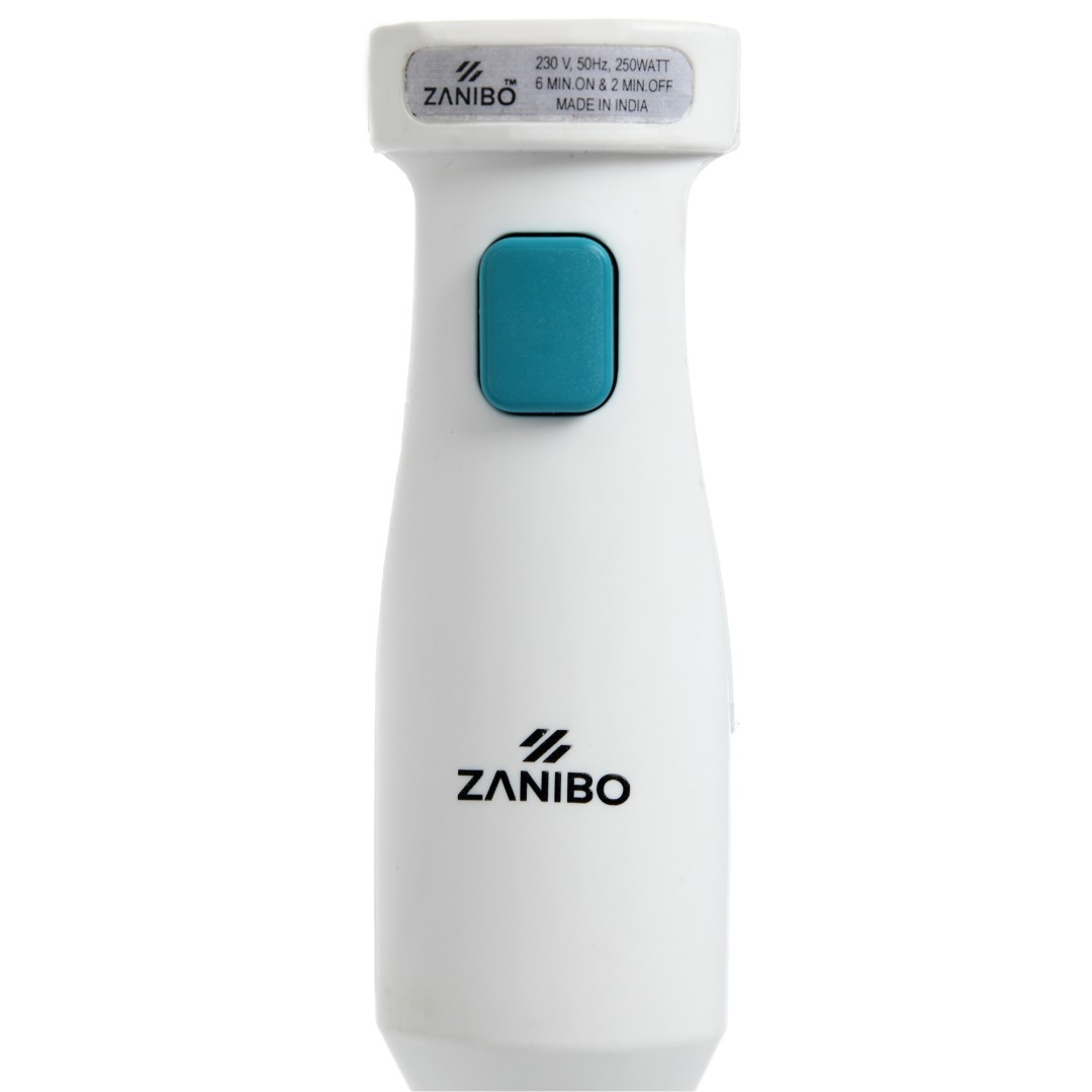 ZANIBO ZHB1000 Electric Plastic Hand Blender (Color White) Zanibo