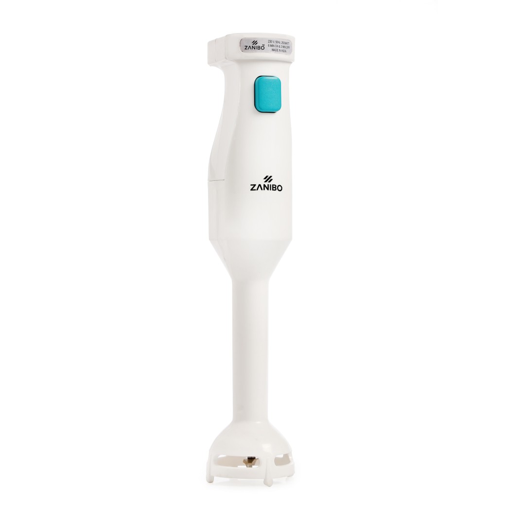 ZANIBO ZHB1000 Electric Plastic Hand Blender (Color White) Zanibo