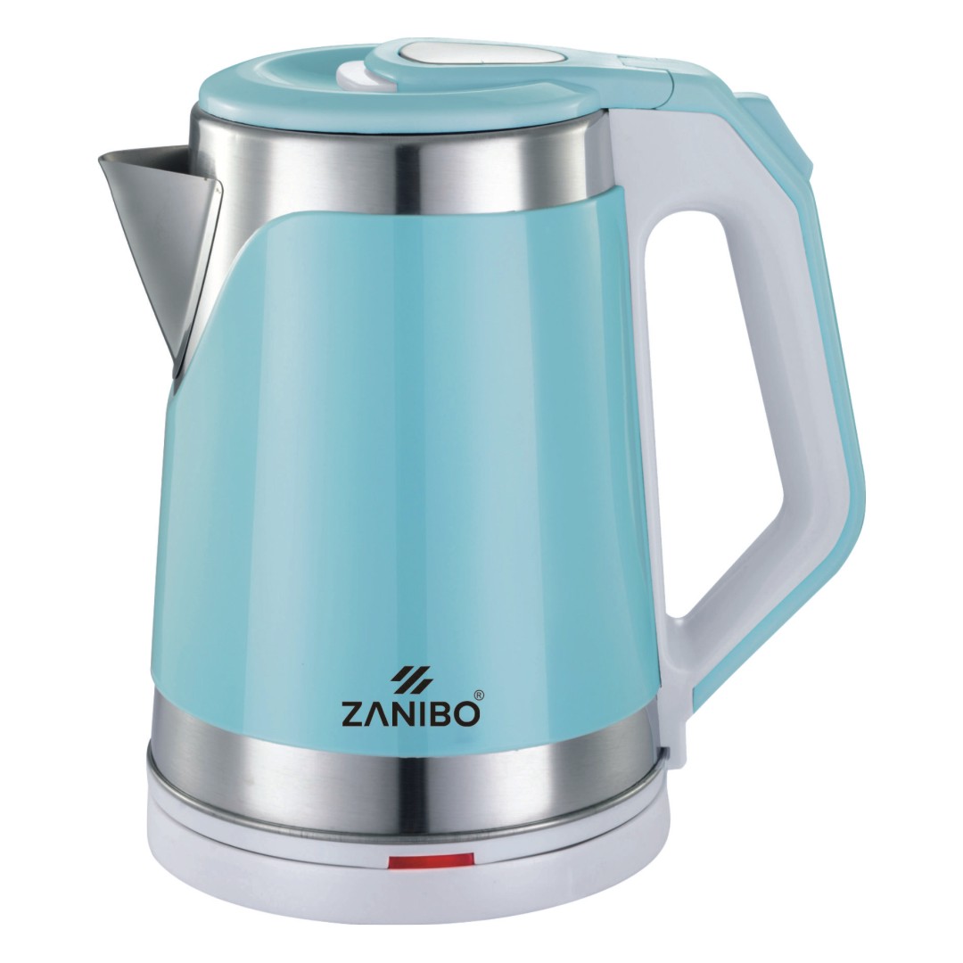 ZANIBO Cordless 1500W Electric Kettle 2 litre (ZEKSS201, Blue) Zanibo