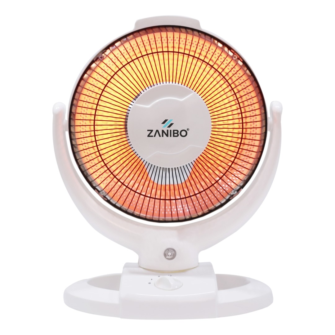 ZANIBO ZSH1180 Sun Heater 800W Carbon Room Heater (Color White) Zanibo