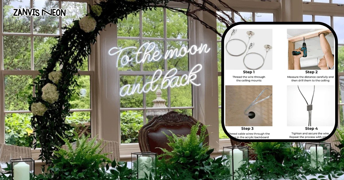 How To Hang Neon Sign Wedding? 3 Easy Ways To Do It Yourself