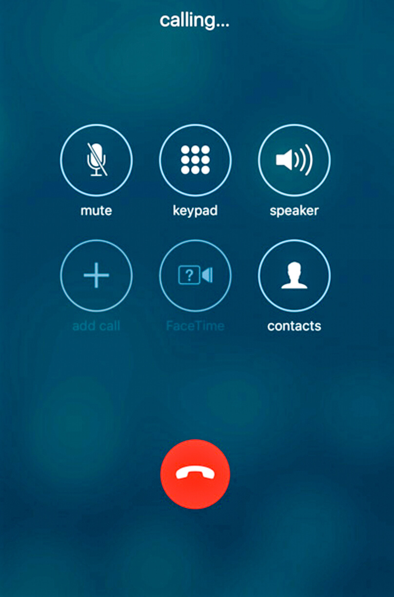 OK, We Can Relax. The iPhone 'Hang Up' Button Might Not be Moving Much After All Zapinin