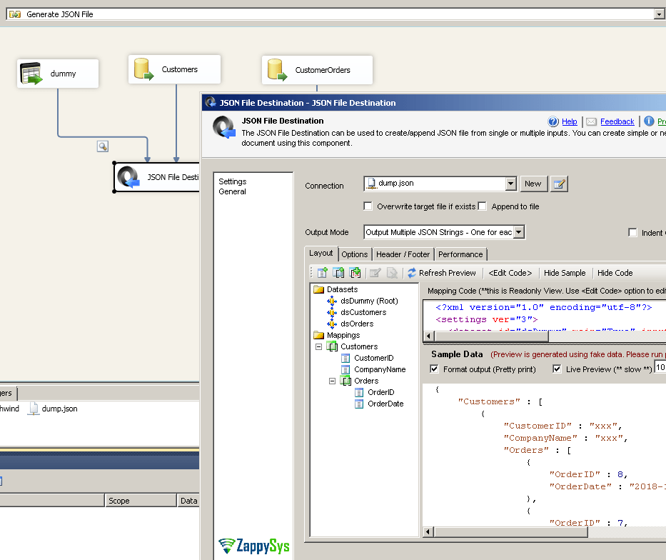 5 Ways to Export JSON from SQL Server using SSIS ZappySys Blog