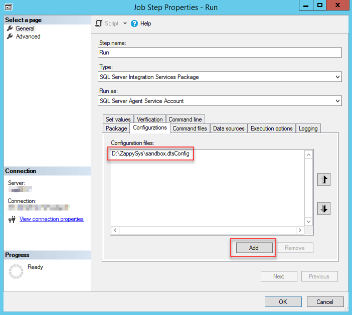 How to run an SSIS package with sensitive data on SQL Server – ZappySys ...