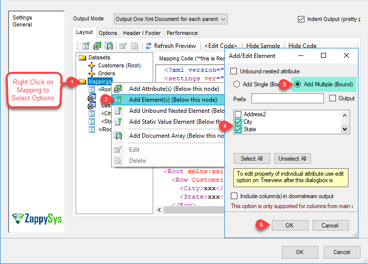 SSIS XML Generator Transform
