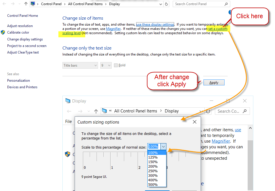 How to fix UI scaling/dpi issue ZappySys Help Center