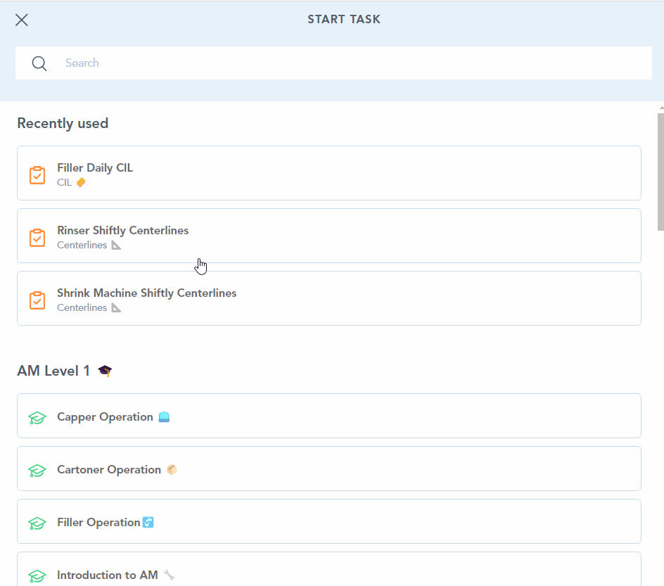 How to begin Ad Hoc tasks using the Zaptic app Zaptic