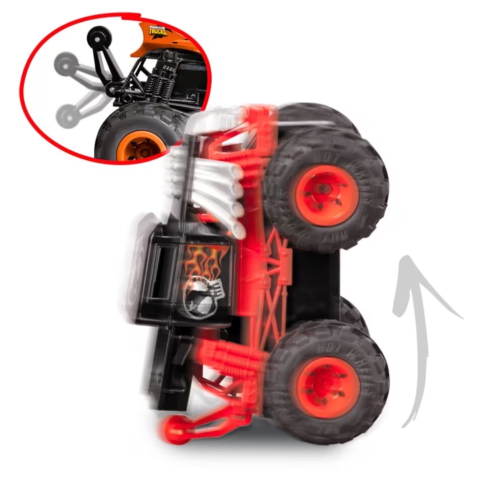 Hot Wheels Monster Trucks Mondo Motors Remote Control Assortment Bone