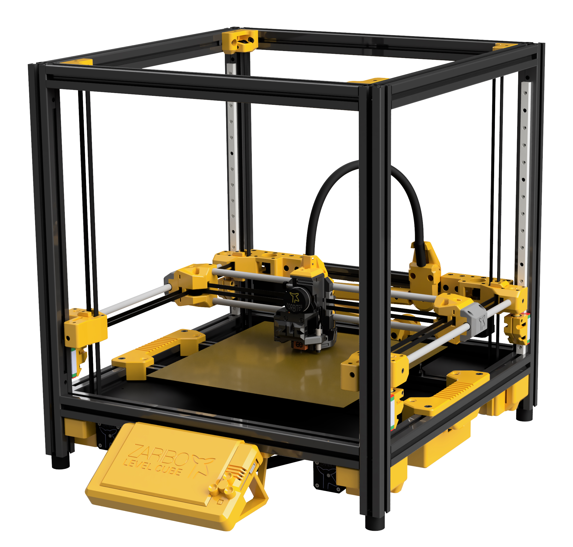 Zaribo Level Cube ZLC Quad Gantry Leveling Core XY 3D Printer Kit