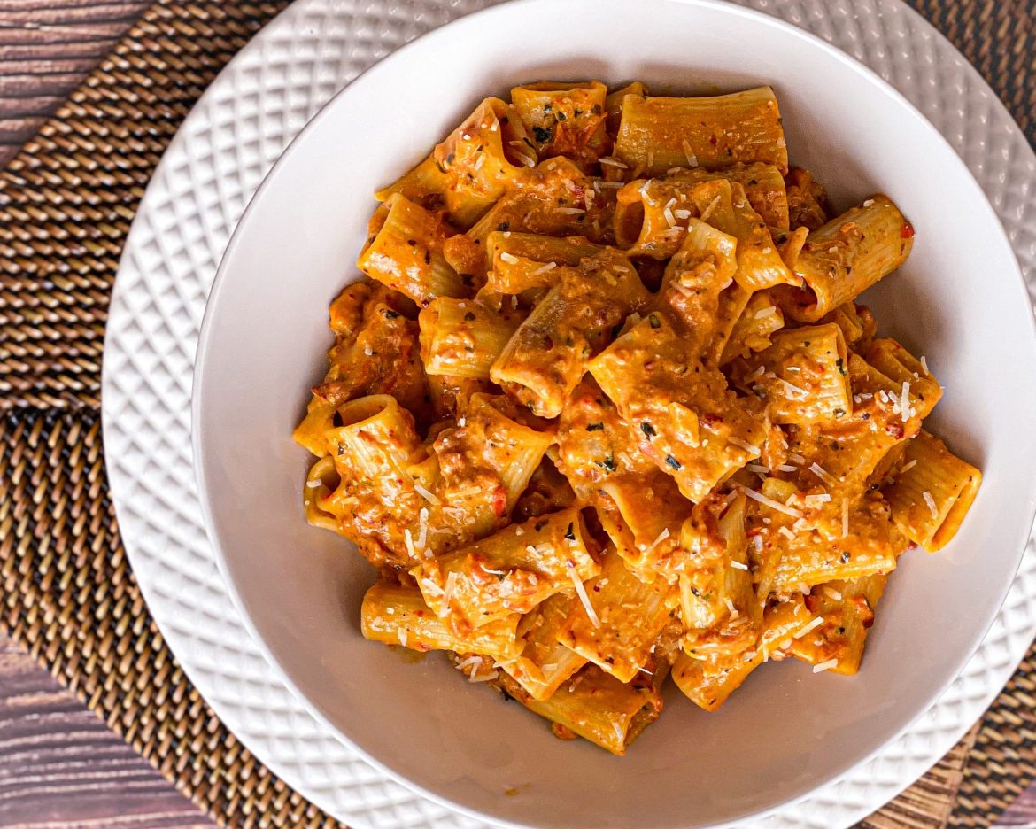 Spicy Vodka Rigatoni with Nduja Zars Kitchen