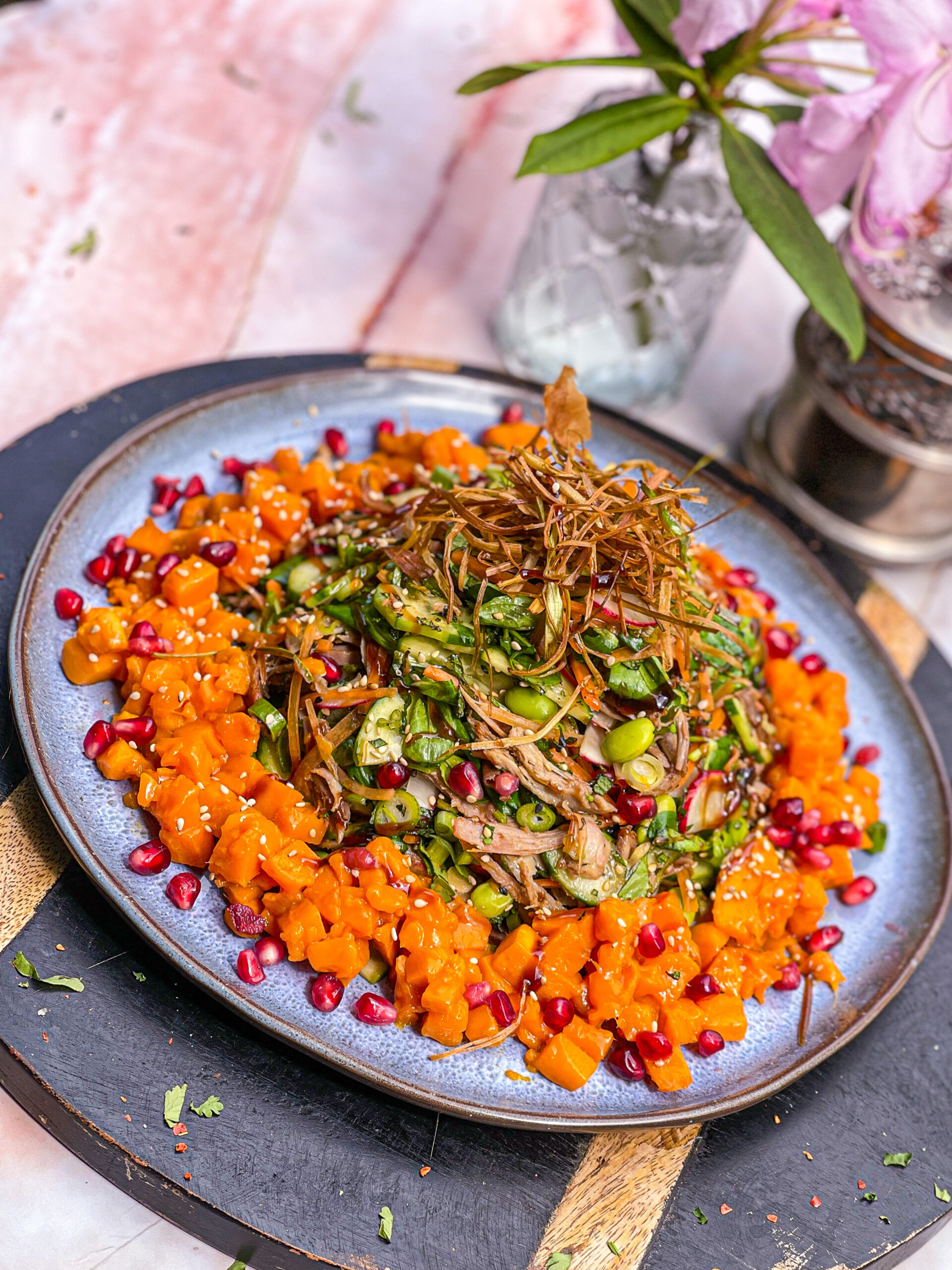 HOISIN DUCK AND MANGO SALAD Zars Kitchen