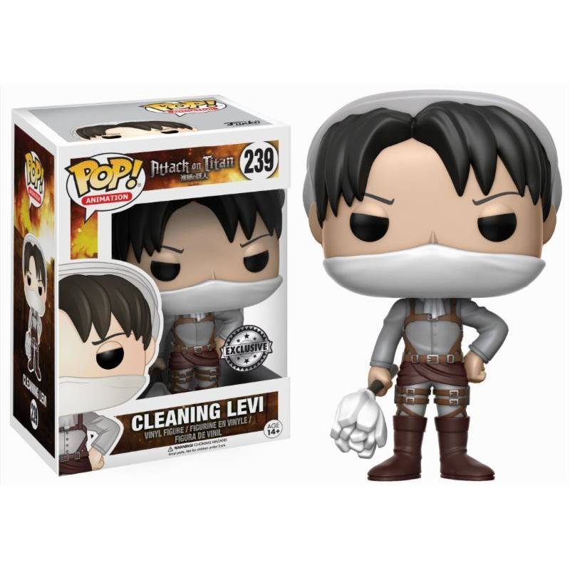 Funko Pop! Cleaning Levi Figura 10cm