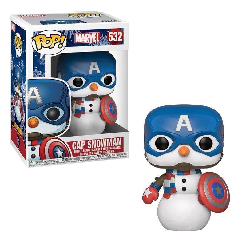 Funko Pop! Holiday Cap Snowman Figura 10 cm