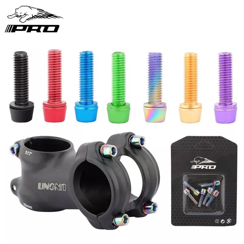 Tornillo de titanio para potencia de bicicleta de montaña Zavspeed