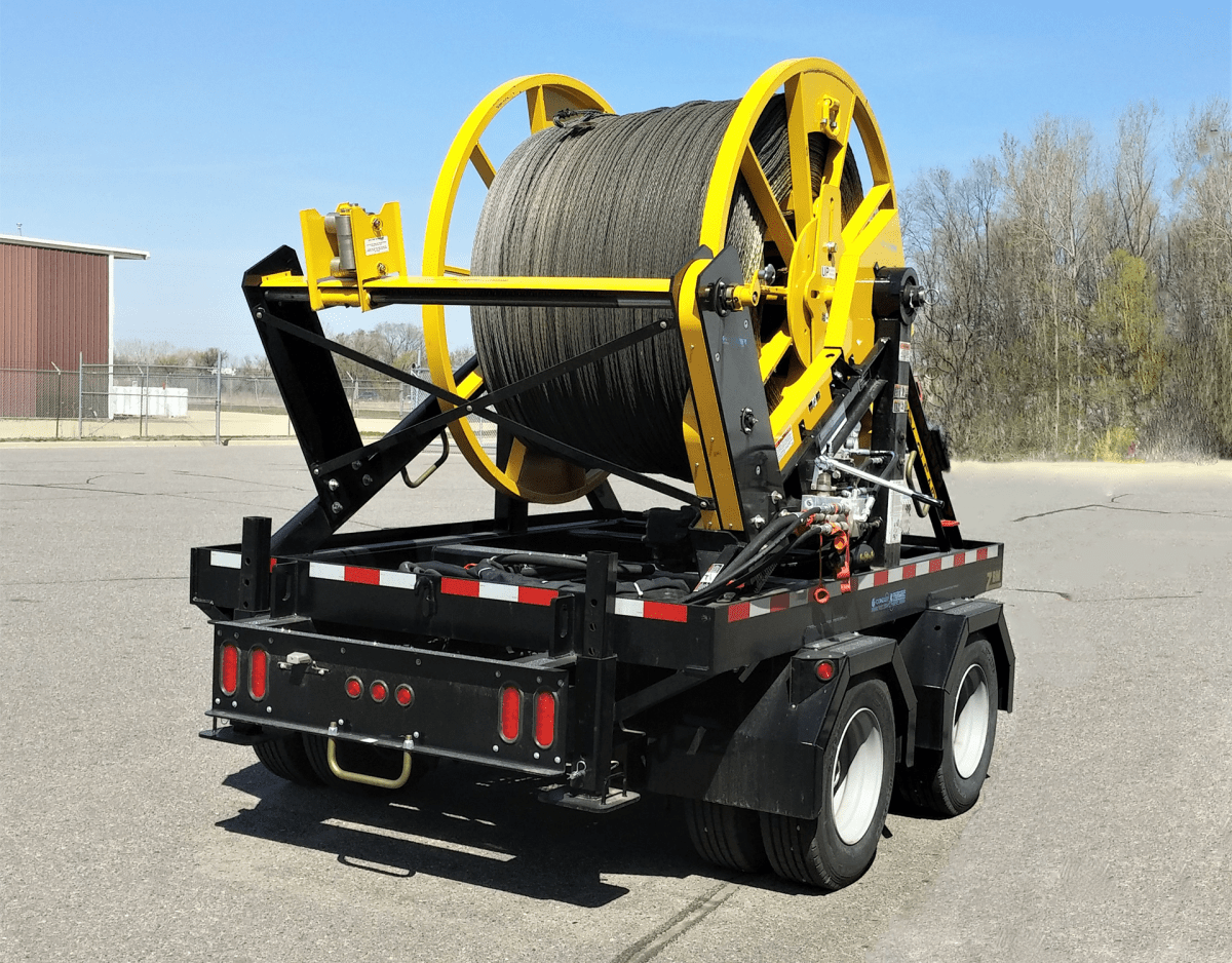 Trailers Cable Reel Trailers Zierke Built