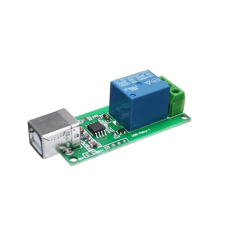USB Control 1 Channel Module 5V Relay Module Zbotic