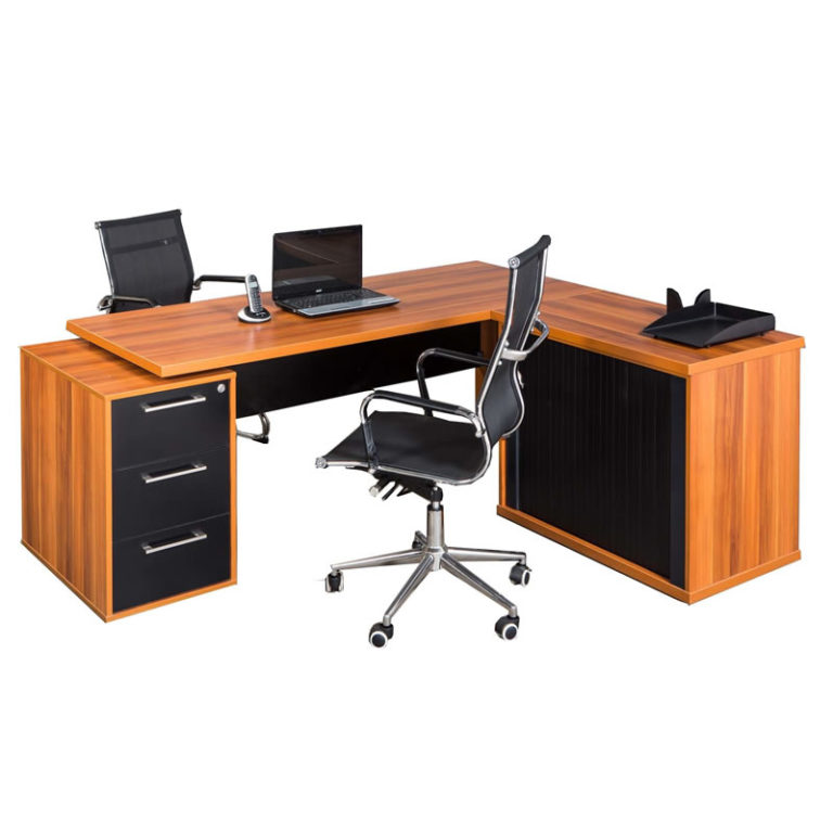 Evolution Single Pedestal Desk ZCMB Office Furniture Suppliers