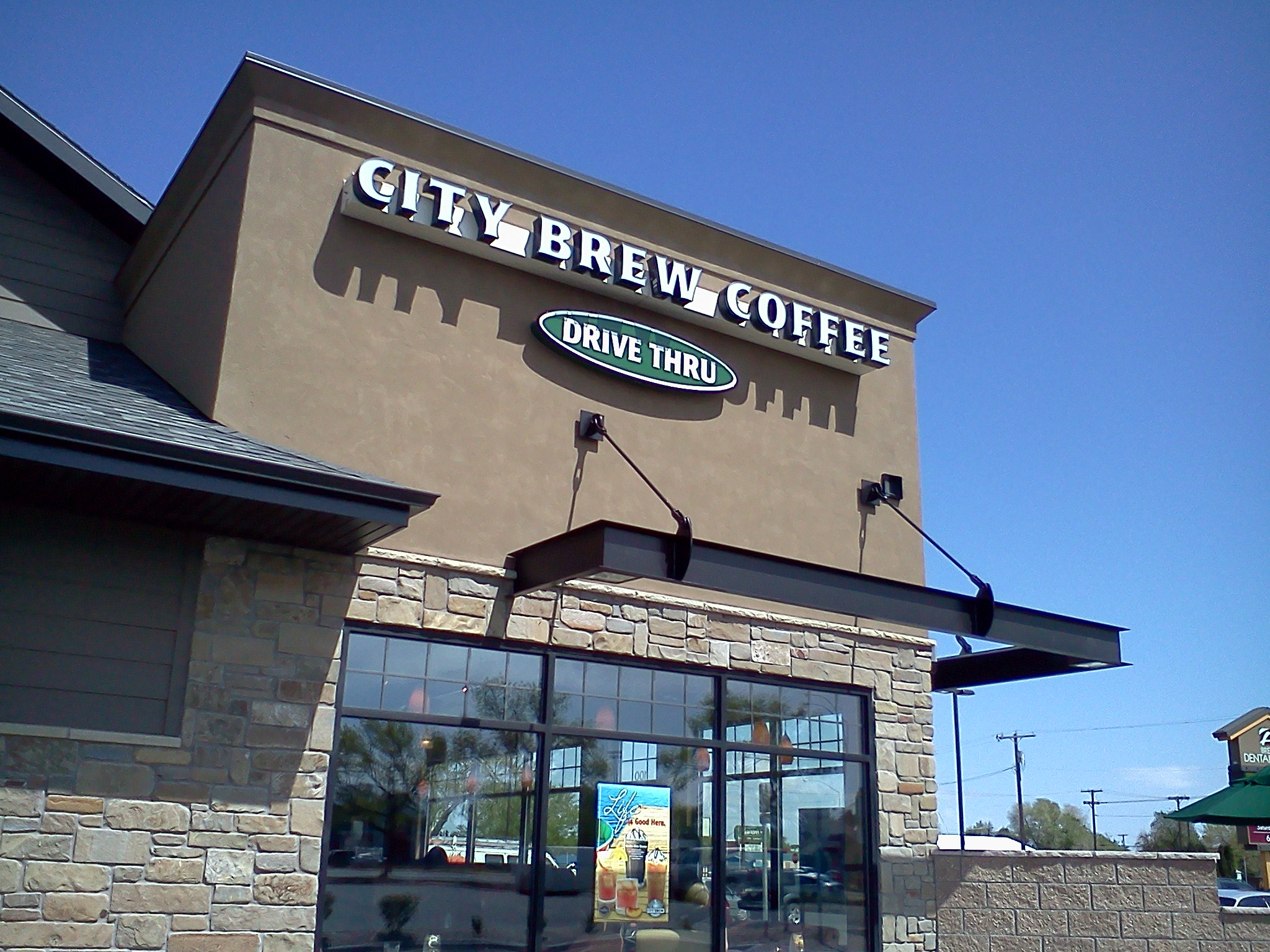 City Brew Coffee Signs Zee Creative Billings, MT