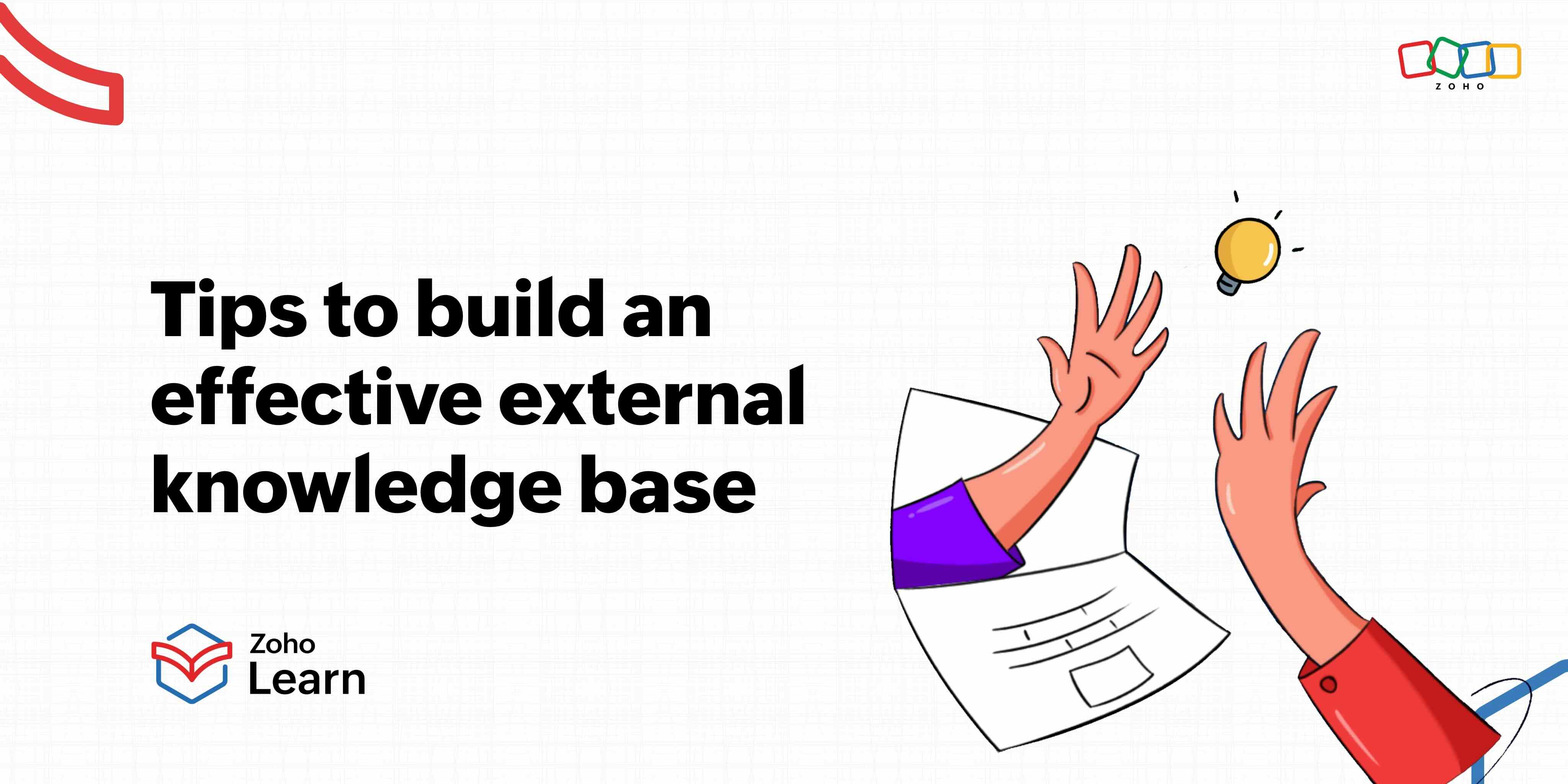 Building an effective external knowledge base for your organization