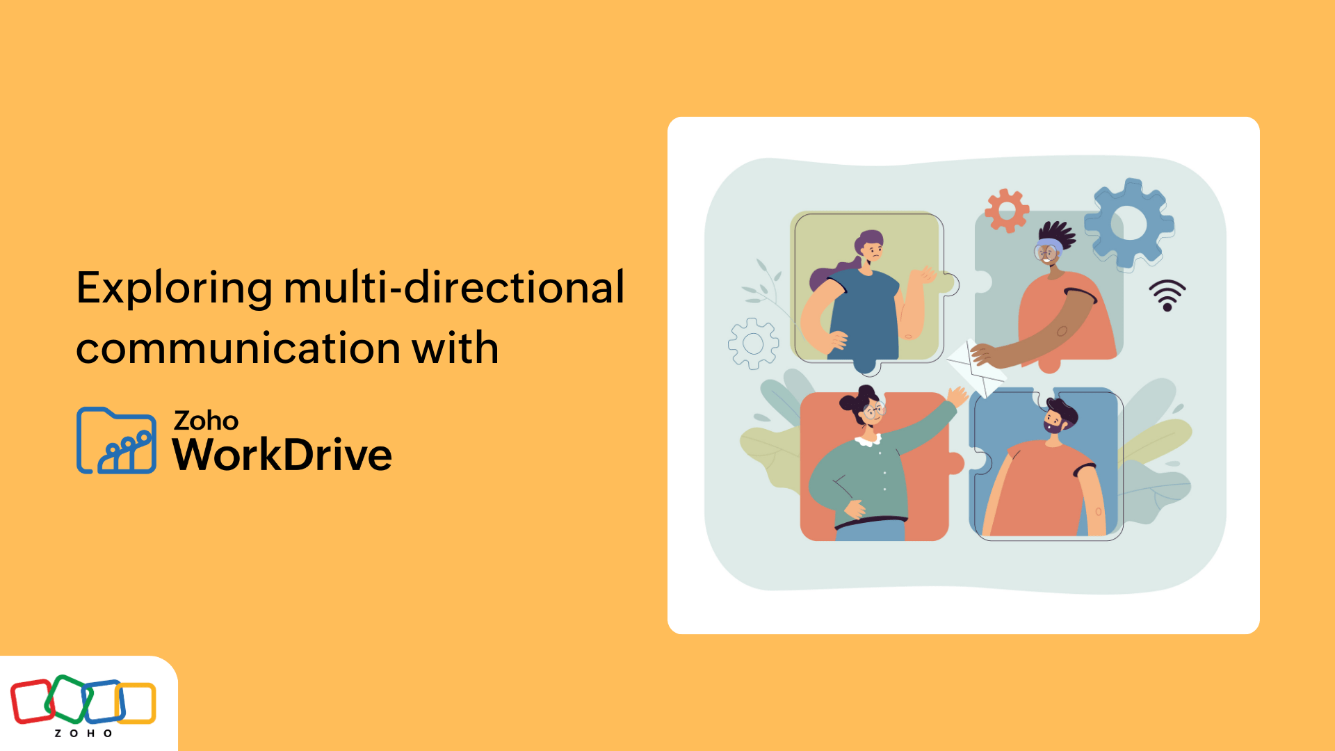 Exploring multidirectional communication Zoho WorkDrive